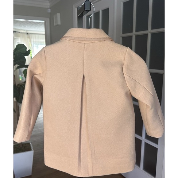Amazon Essentials x Sofia Grainge Girl's 3T Tan Wool Blend Coat NWT Classic Chic - Picture 7 of 7
